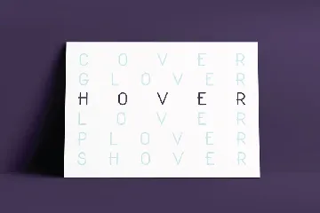 Hover Classic Extended Font