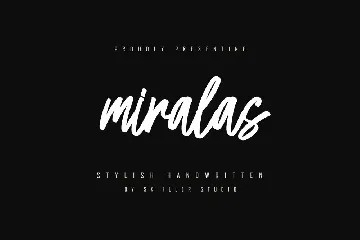 Miralas - Stylish Handwritten Font