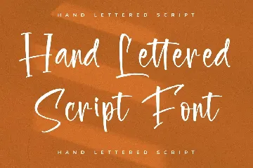 Frenchy Glover Hand Lettered Script font