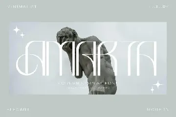 Amarta Modern Display Font