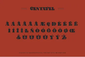 Centavel font