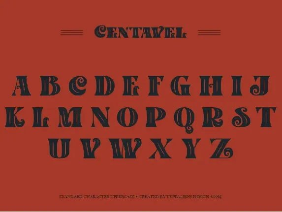 Centavel font