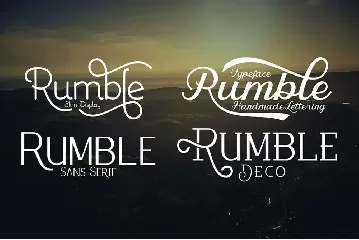 Rumble 4 Font