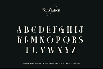 Konstarica font