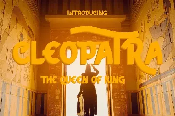 Cleopatra - Display Font