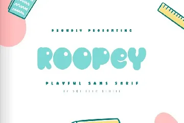 Roopey - Playful Sans Serif Font