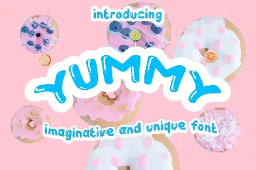 Yummy - Display Font