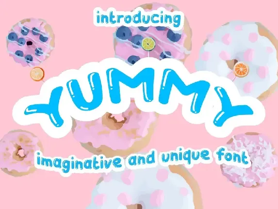 Yummy - Display Font