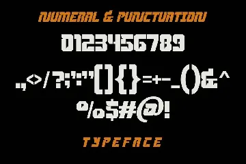 EXECUTE - A Modern Futuristic Font