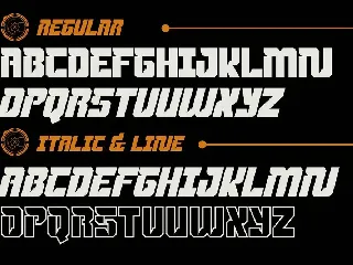 EXECUTE - A Modern Futuristic Font