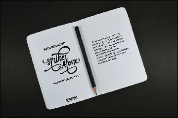 Strike Alone font