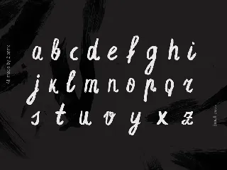 Espa Extended Handwritten Brush Font