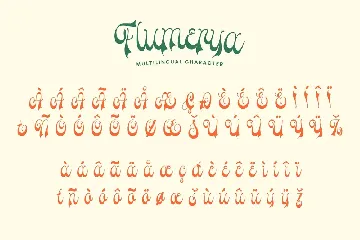 Flumerya font