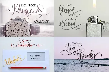 Marquella Script font