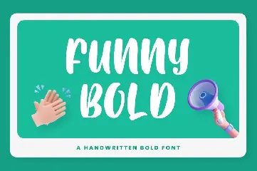 Funny Bold font