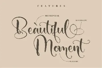 Monday Honey Beautiful Script font