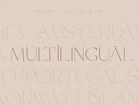 Ciao Milan font