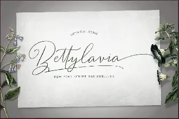 Bettylavia font