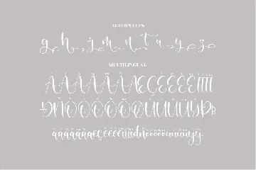 Montesla Diamond Beautiful Script Font