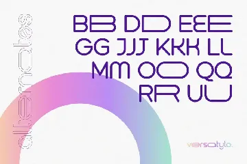 Versatylo Rounded - Logo Font