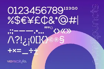 Versatylo Rounded - Logo Font