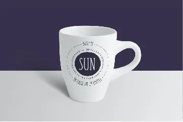 SUNN Serif Caps Only Font