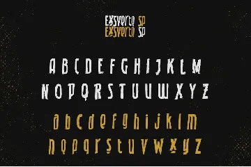 Exsverto Sp font