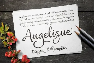 ANGELIQUE Script font