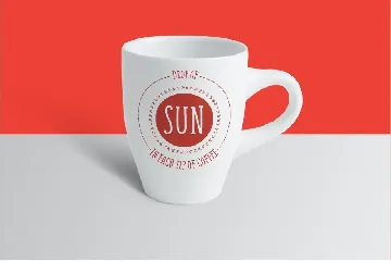 SUNN Line Serif Caps Only Font