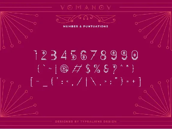 Vomamov font