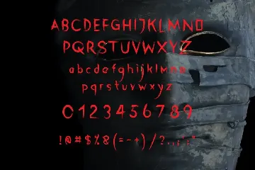 Jumpscare - Handbrush Font