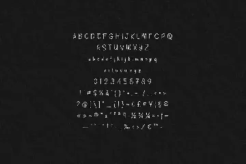 Black Note - Handwritten font