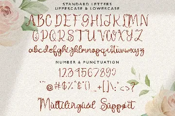 Ajuslly - Modern Calligraphy Font