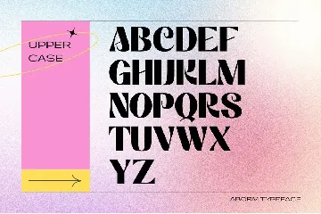 Aborm - Logo Font