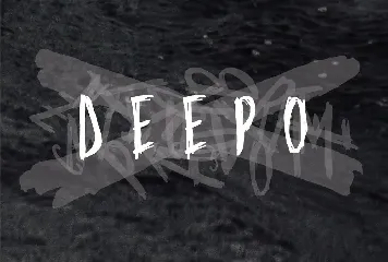 Deepo - Handwriting Font