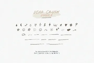 Dear Crush - Cute Handwritten Font