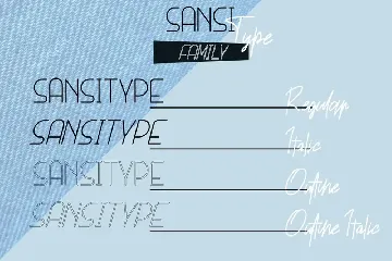 Sansi Type - Font Duo