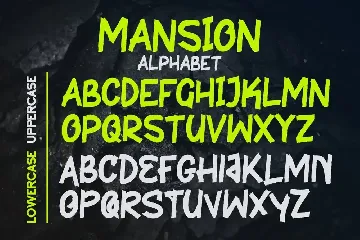 MANSION - A Modern Brush Font