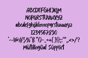 Genduk Smile font