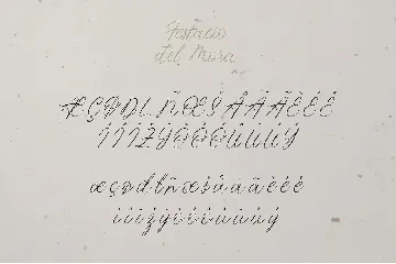 Festacio del Mora font