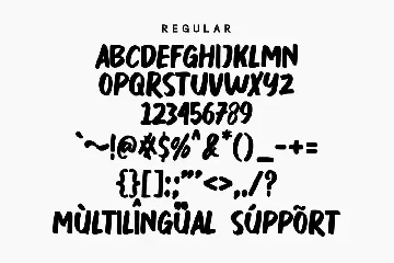 WARNAI font