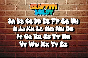 Graffiti Boldy - Logo Font