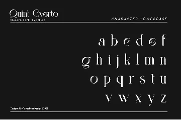 Quint Cverto font