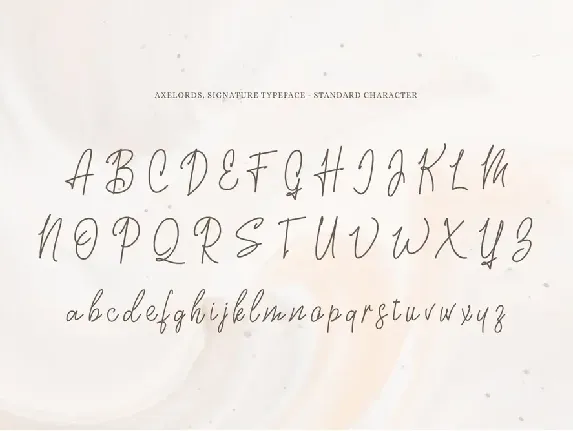 Axelords font