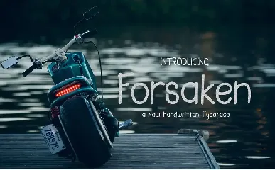 Forsaken font