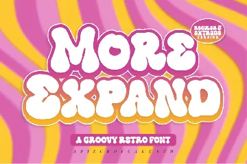 More Expand - A Retro Font