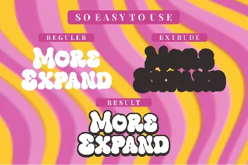 More Expand - A Retro Font