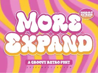 More Expand - A Retro Font