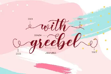 Barelyn Script font