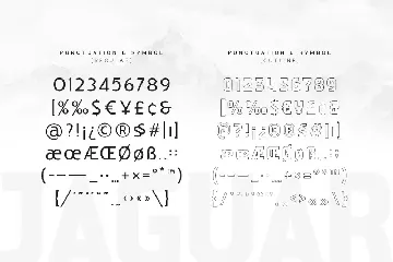 Jaguar - Sports Futuristic Tech Font